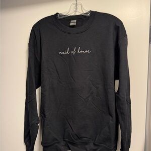 Gildan Black Crewneck Sweater